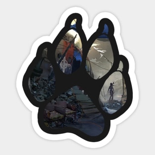 Tomb Raider - Helicopter Sticker